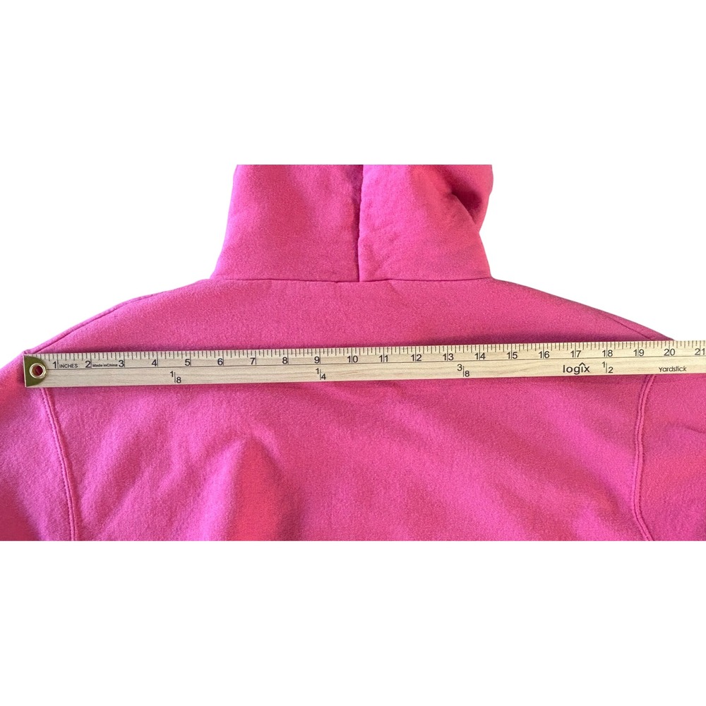 Champion Columbia University Hoodie‎ Pink Teachers College TC Graphic Sweatshirt - Picture 6 of 13